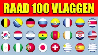 Raad AL Deze 100 Vlaggen Van De Wereld | Vlaggen Quiz