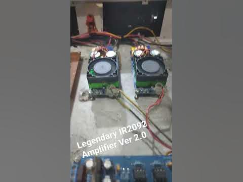 IRS2092 Amplifier Version 2.0 - YouTube