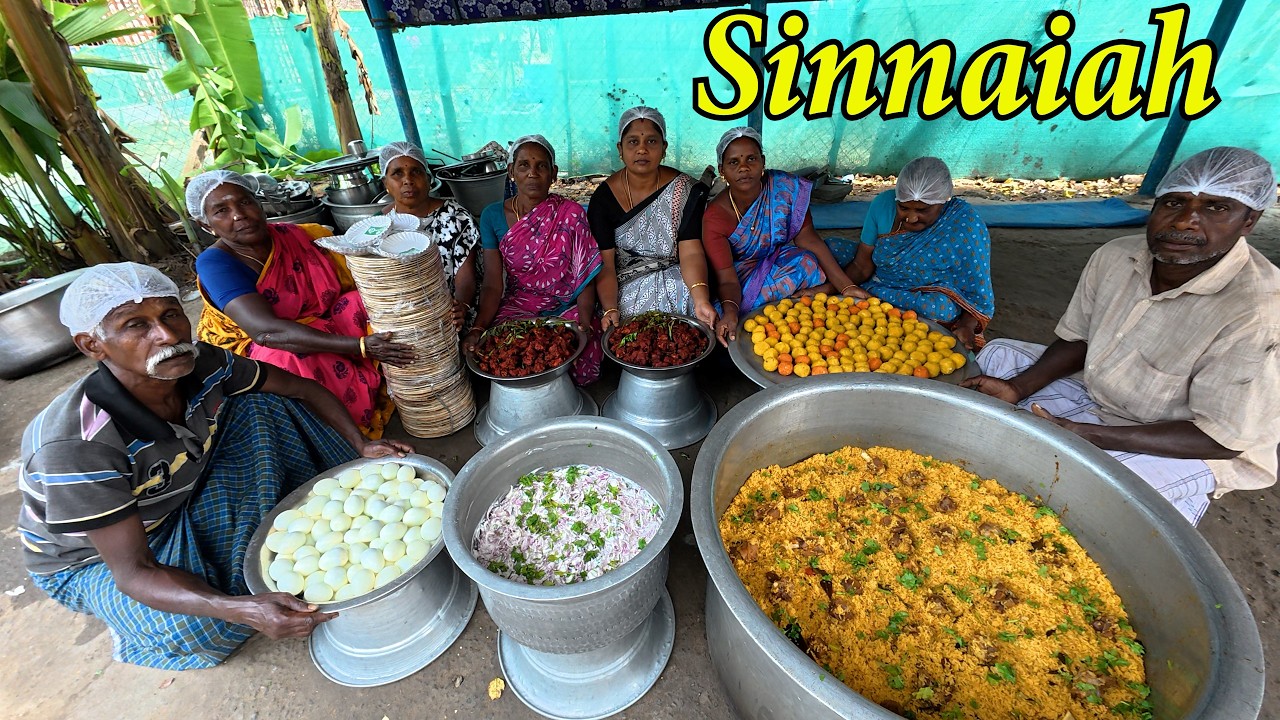 கமகமக்கும் மட்டன் பிரியாணி / அனைவரும் விரும்பும் சிக்கன் 65 /முட்டை / லட்டுடன் நினைவு நாள் விருந்து