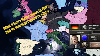 Hoi4 Timelapse - What If The Allies Were Fascist And Axis Democratic?