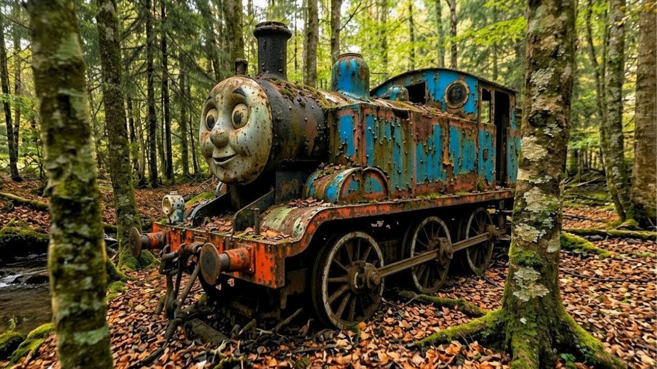 ASMR Restoration of a Forgotten Thomas the Tank Engine | Rusted to Like New