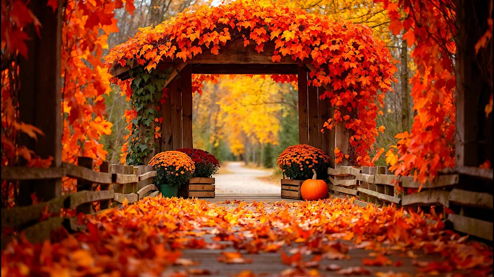 Beautiful Autumn Day 🍁 Soothing Autumn Music For Stress & Anxiety Relief, Calm Nervous, Relaxation