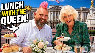 Eating lunch with the Queen!?