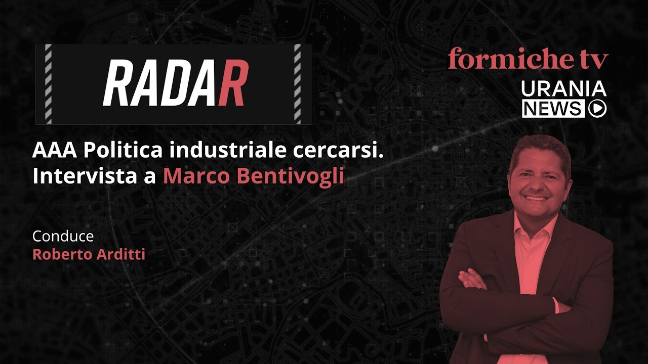 Radar | AAA Politica industriale cercarsi. Intervista a Marco Bentivogli