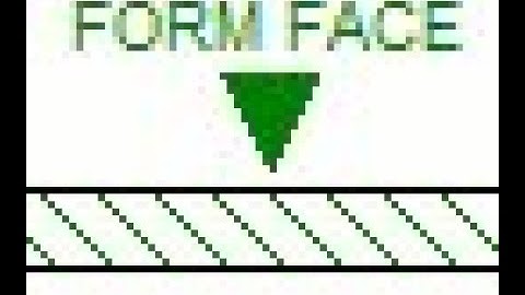 Add Form Face Symbol