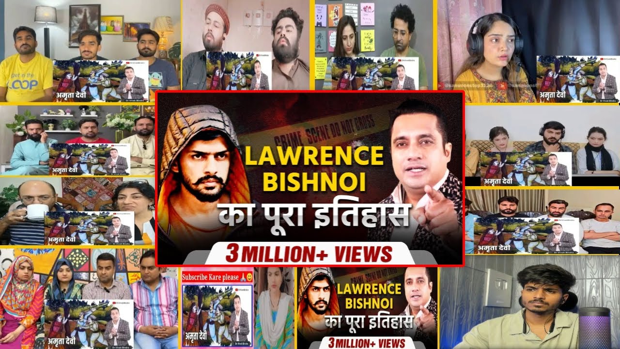 Lawrence Bishnoi का पूरा इतिहास | Case Study | Dr Vivek Bindra Reaction | FUNTOO MASHUP