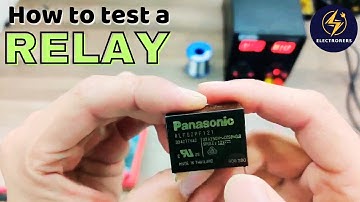How To Test A Relay | With A Multimeter #Electrorers