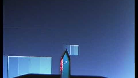 Real-time SEEC video-microscopy of AFM scan on nanometric structures