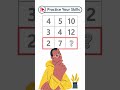 COGNITIVE TEST: Can You Calculate The Missing Number? #cognitivetest #aptitudetest  #jobevaluation