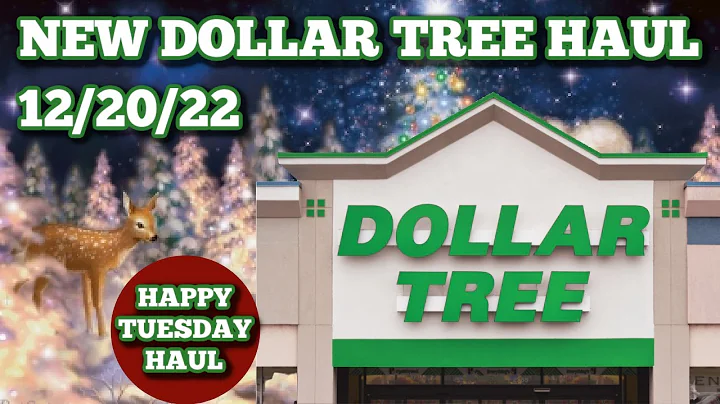 NEW DOLLAR TREE HAUL  12/20/22 HAPPY TUESDAY HAUL