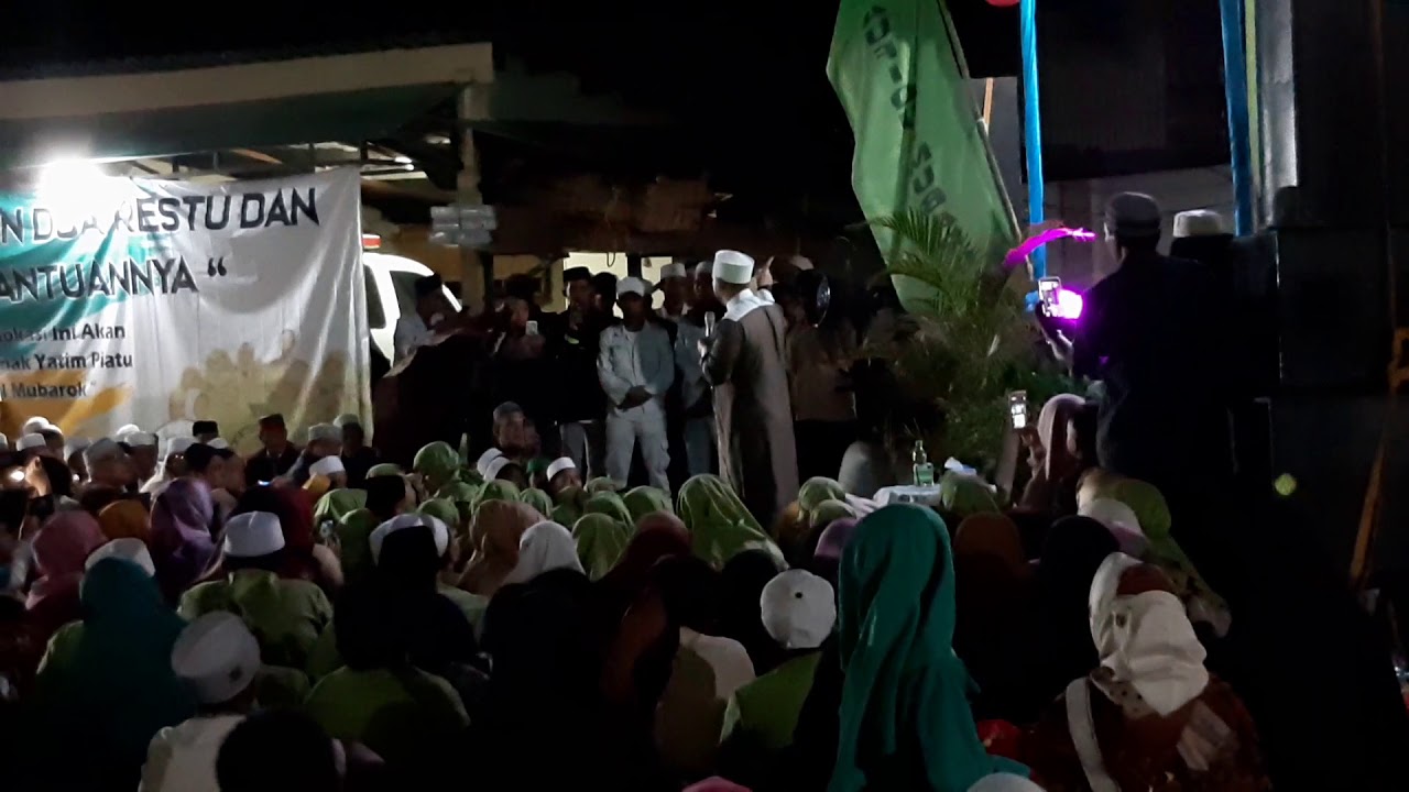 Ceramah ust Ahmad Al Habsyi, Dalam Acara Muharam & santunan yatim piatu