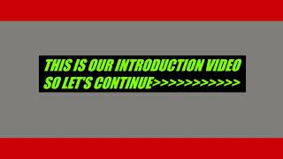 (LET'S COOK) INTRODUCTION VIDEO