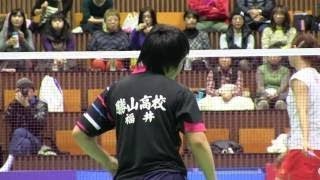 山口茜 × 髙橋沙也加 2nd 全日本総合バドミントン2013-1206