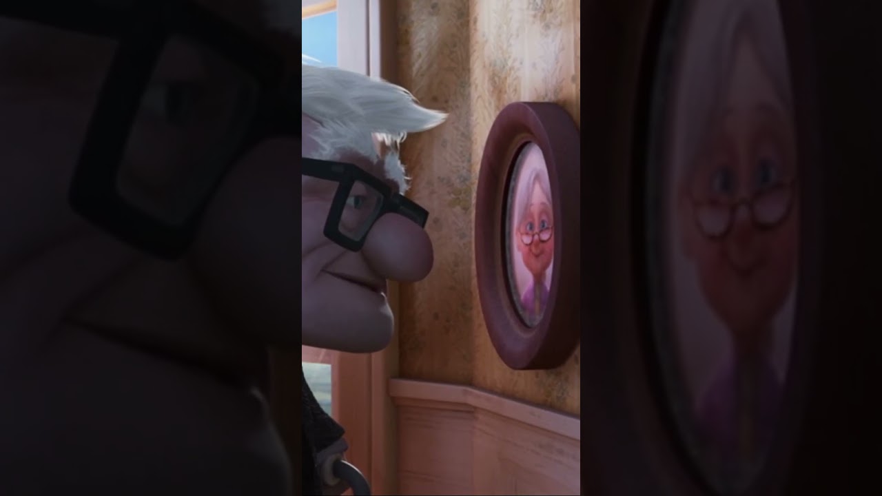 How color is used in Up (opening scene)