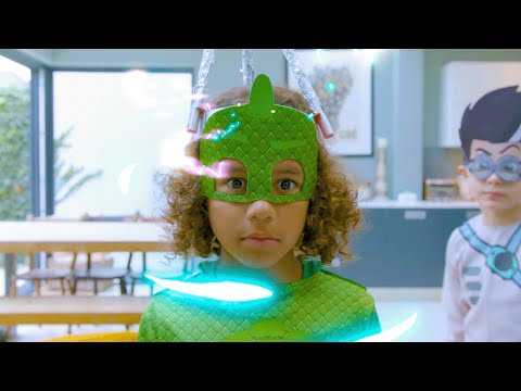 실생활에서 PJ 마스크! | 로미오의 새로운 조수 | PJ Masks Korean