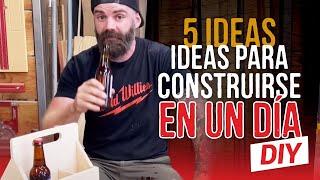 Cinco proyectos sencillos de carpintería || Ideas para construir en un día by Bourbon Moth en Español 57,928 views 5 months ago 31 minutes