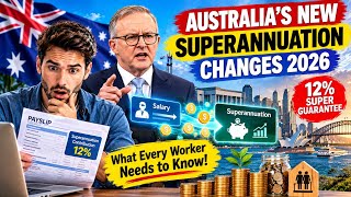 Australia’s NEW Superannuation Changes 2026 – What Every Worker Needs to Know!