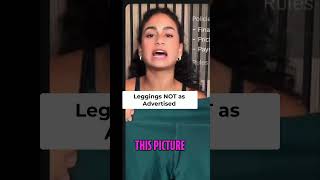 FAKE Alo Leggings? Exposed Heat Press Flaws & False Ads! #shorts