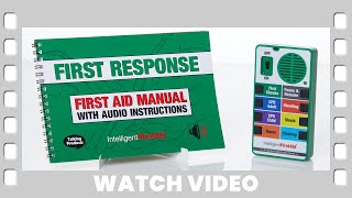 Talking First Aid Kit - First Response by Intelligent First Aid - 2m11s Talking First Aid Kit - First Response by Intelligent First Aid - 2m11s
