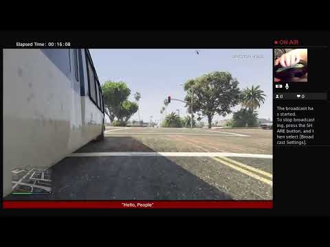 Capa de Playing gta v with a steering wheel controller.