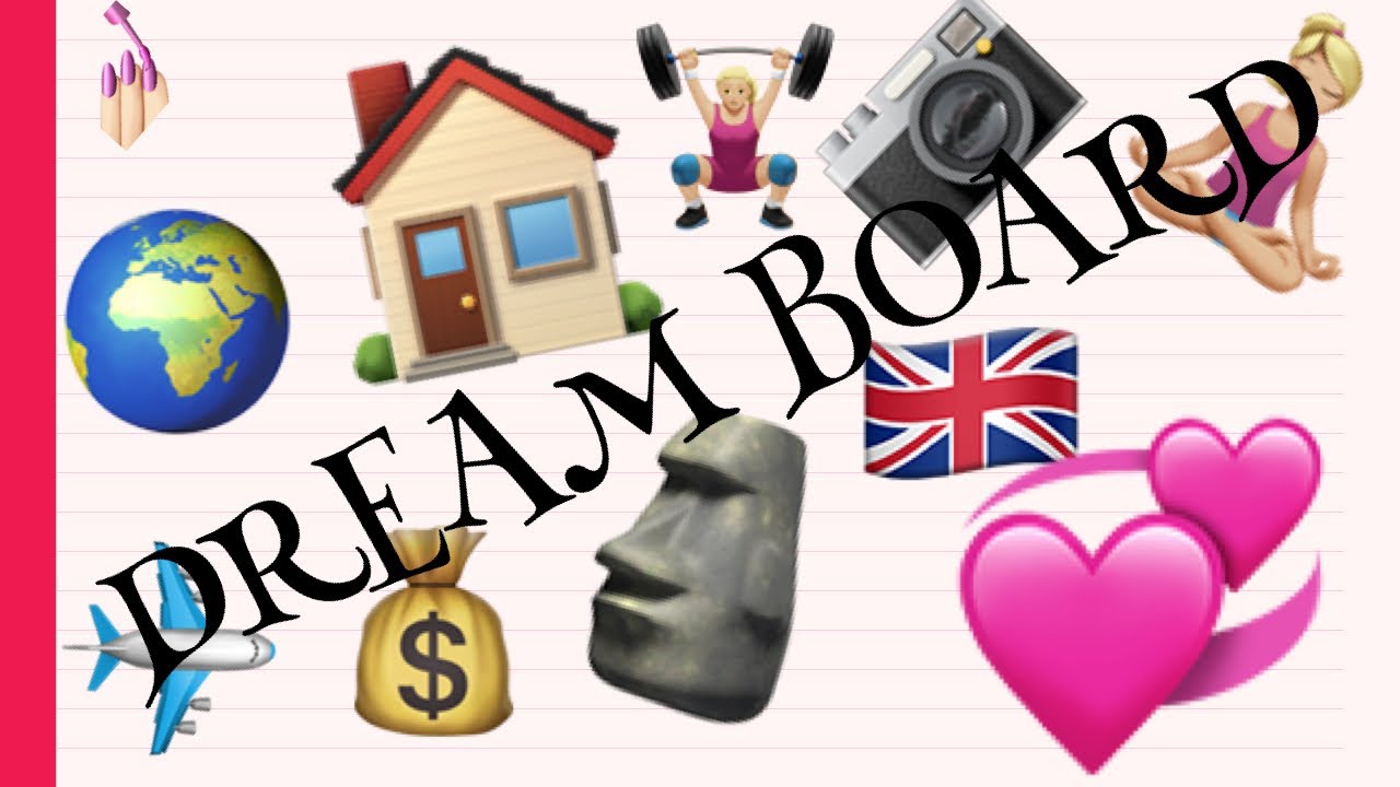 2019 Dream/Vision Board (Amber Scholl)