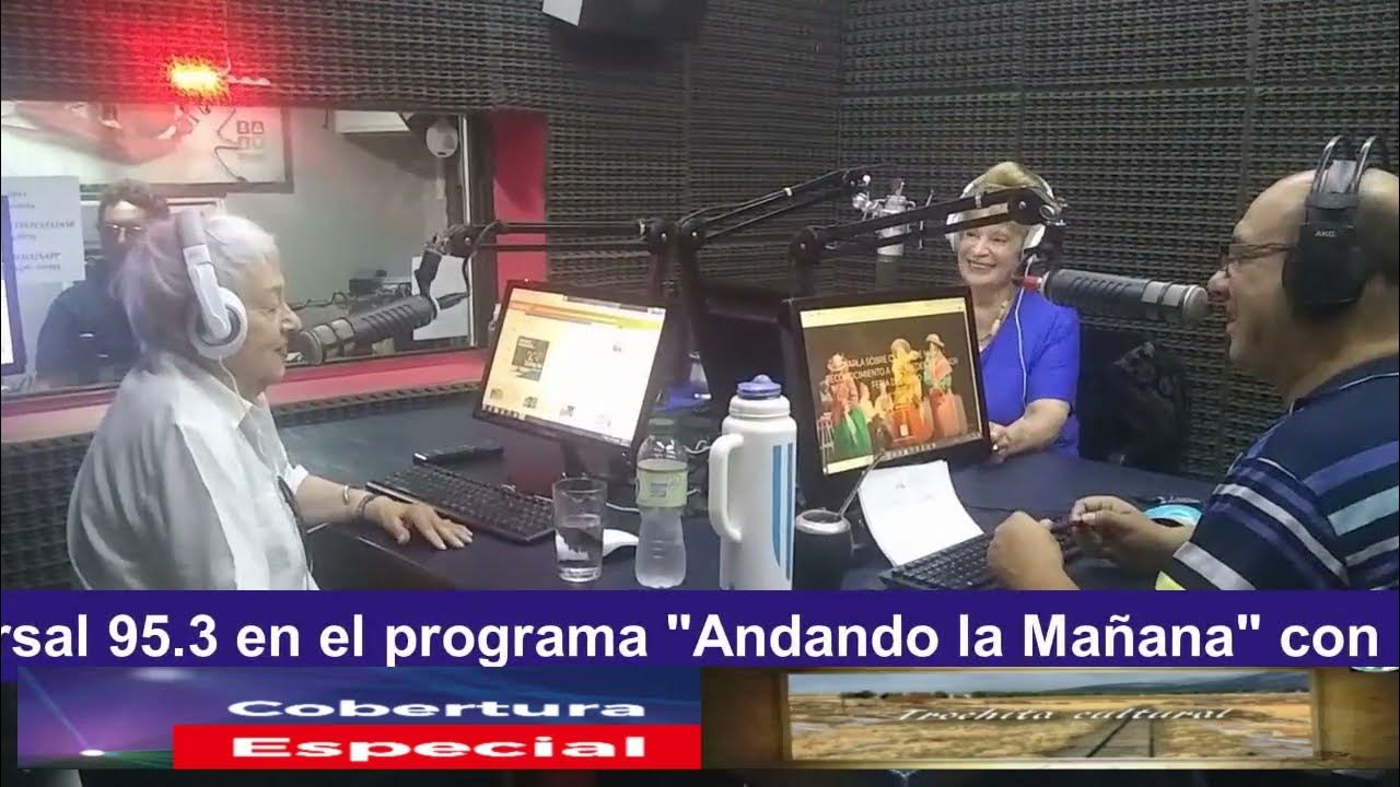 Andando la ma ana fm 95 3 radio universal entrevista a alicia