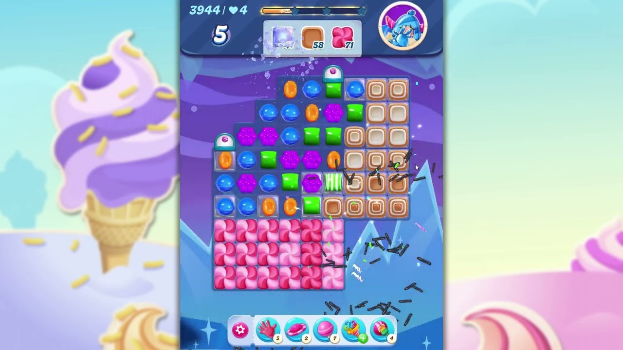 ぎゃわぎゃわさんページ Candy Crush Saga Level 3944 - YouTube