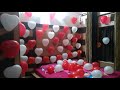 All types of wedding room decorated with flowersballoons by taj decorators