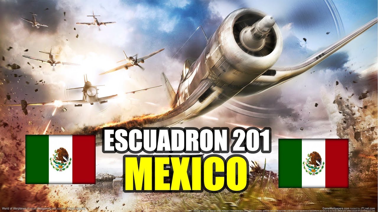 ?? El ESCUADRÓN 201 y su Participación - México en la segunda Guerra  Mundial. - YouTube