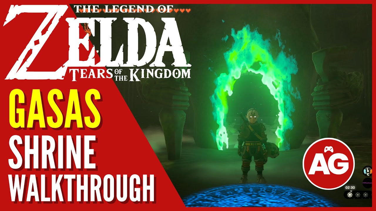 How To Complete The Gasas Shrine In Zelda Tears Of The Kingdom