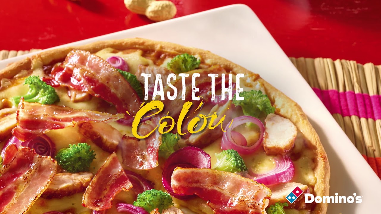 Domino's Aktionspizza Chicken Saté YouTube