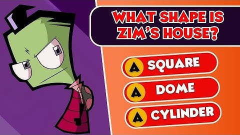 Invader Zim Trivia Quiz - How Well Do You Know Invader Zim?