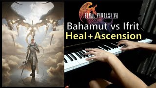 Ascension + Heal - Bahamut Battle Theme (Piano + Sheet Music): Final Fantasy XVI (FF16)