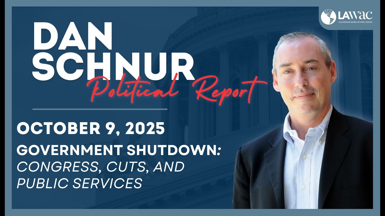 The Dan Schnur Political Report: October 2025