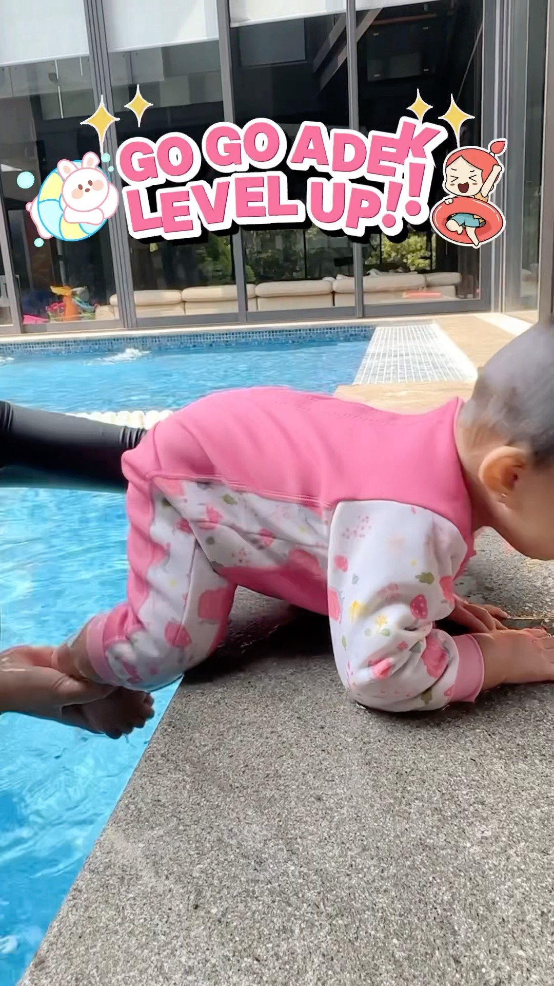 Masyaallah adek udah naik level?