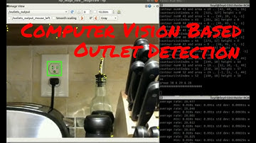 Robot Computer Vision Based Outlet Detection with OpenCV. Light enough for Raspberry Pi Robotics.