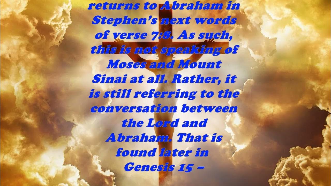 Daily Bible Verse Commentary Acts 7 7 YouTube daily-bible-verse-commentary-acts-7-7-youtube