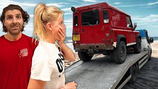 SURPRISING MY WIFE WITH A LAND ROVER DEFENDER...