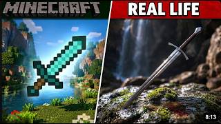 Minecraft Blocks In Real Life Be Like... 🤯 #minecraft #realisticminecraft
