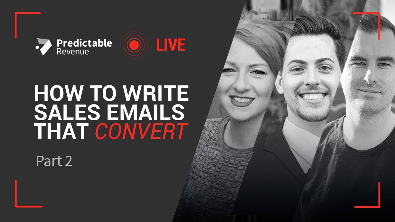 How to Write Sales Emails That Convert II - YouTube