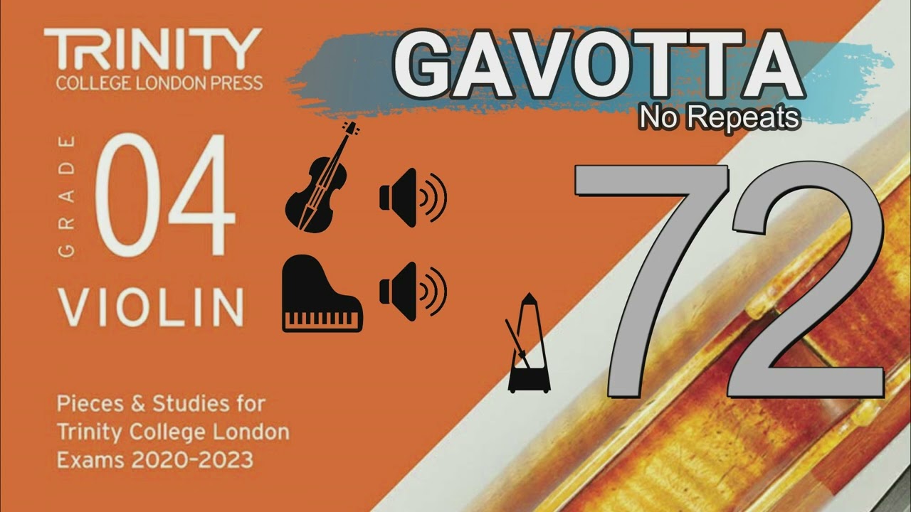 Gavotta | Trinity College London | Grade 4 Violin | 72