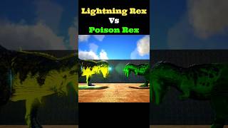 Lightning Rex vs Poison Rex || Ark Eternal #arksurvival #arkmods #trex
