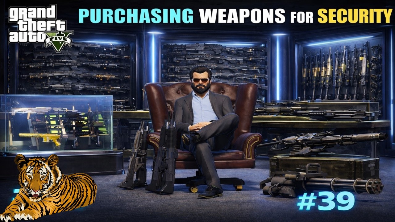 MICHAEL NEW POWERFUL WEPONS  IN GTA 5 //(2026)#gta #gamer #gaming  #gta5gameplay