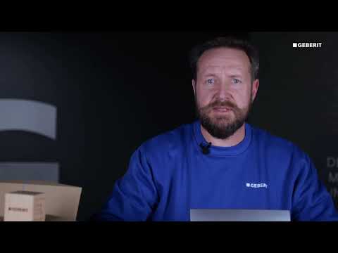 Комплект інсталяції з кнопкою DuofixBasic Delta 01 458.133.21.3, видео 2