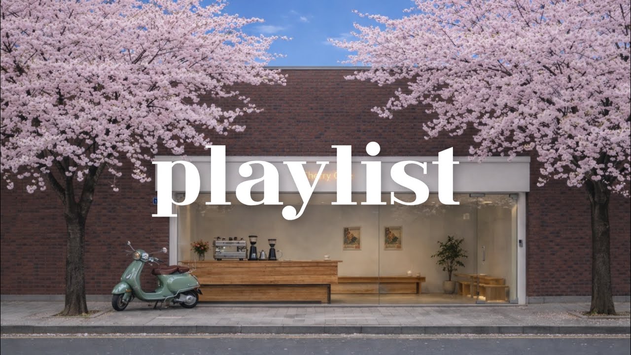 Cafe Playlist ☕ 성수동 봄 벚꽃 감성 카페 음악 🌸 작업·집중 BGM