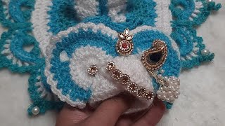 Kanha ji winter crochet dress | banke bihari dresses