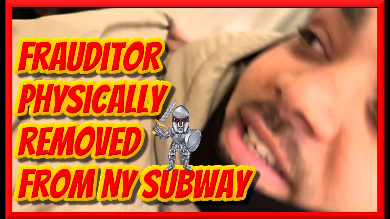 Недалёкого мошенника физически вывели из нью-йоркского метро.