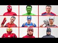 All Superheroes Transformation Movie by GreenHero vs