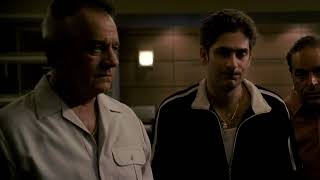 The Sopranos - Paulie And Christopher Look At Each Other