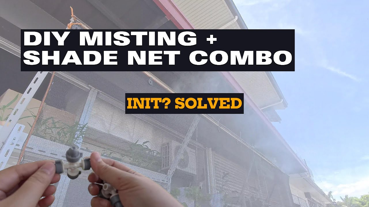DIY Misting System Para Sa mga Halaman Sa Labas ng Tindahan